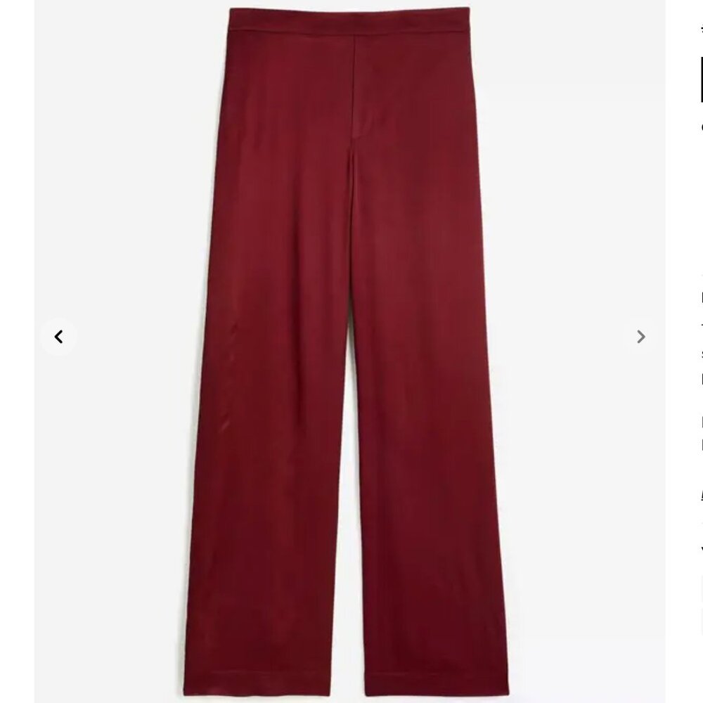 NWT Madewell  Pull-On Straight Leg Pants Size Medium